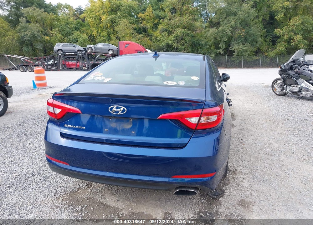 2016 HYUNDAI SONATA SE VIN: 5NPE24AF9GH435722