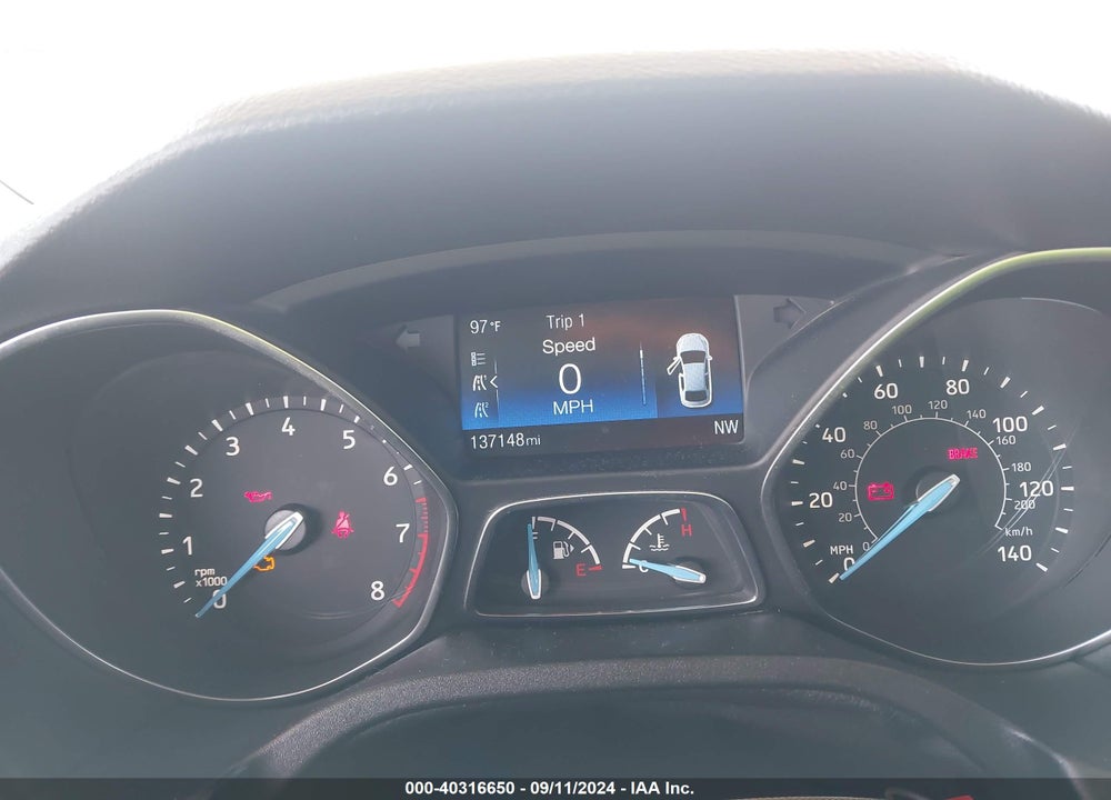 2018 FORD FOCUS SE VIN: 1FADP3FE1JL216267