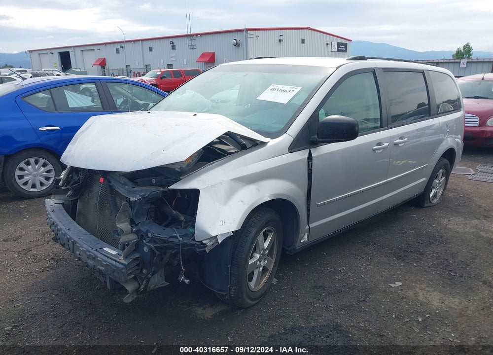 2009 DODGE GRAND CARAVAN SE VIN: 2D8HN44E19R573866