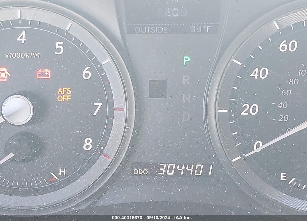 2008 LEXUS ES 350 VIN: JTHBJ46G682156821