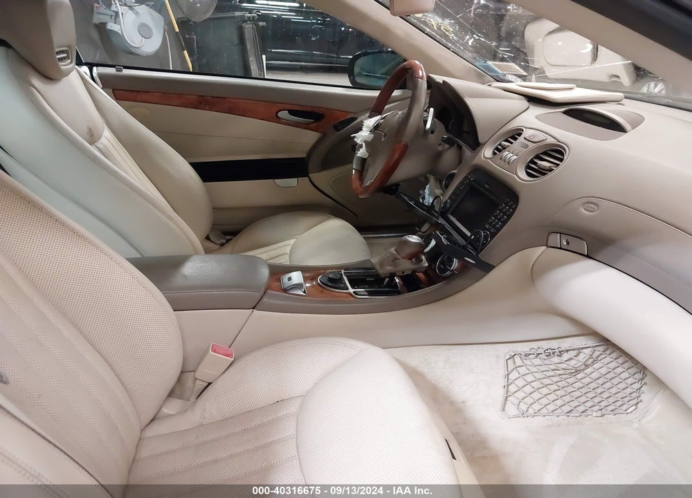 2009 MERCEDES-BENZ SL 550 VIN: WDBSK71F09F153016