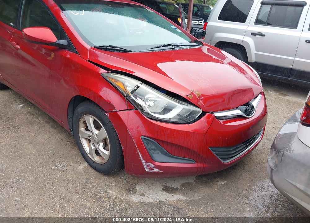 2014 HYUNDAI ELANTRA SE VIN: 5NPDH4AE9EH507694