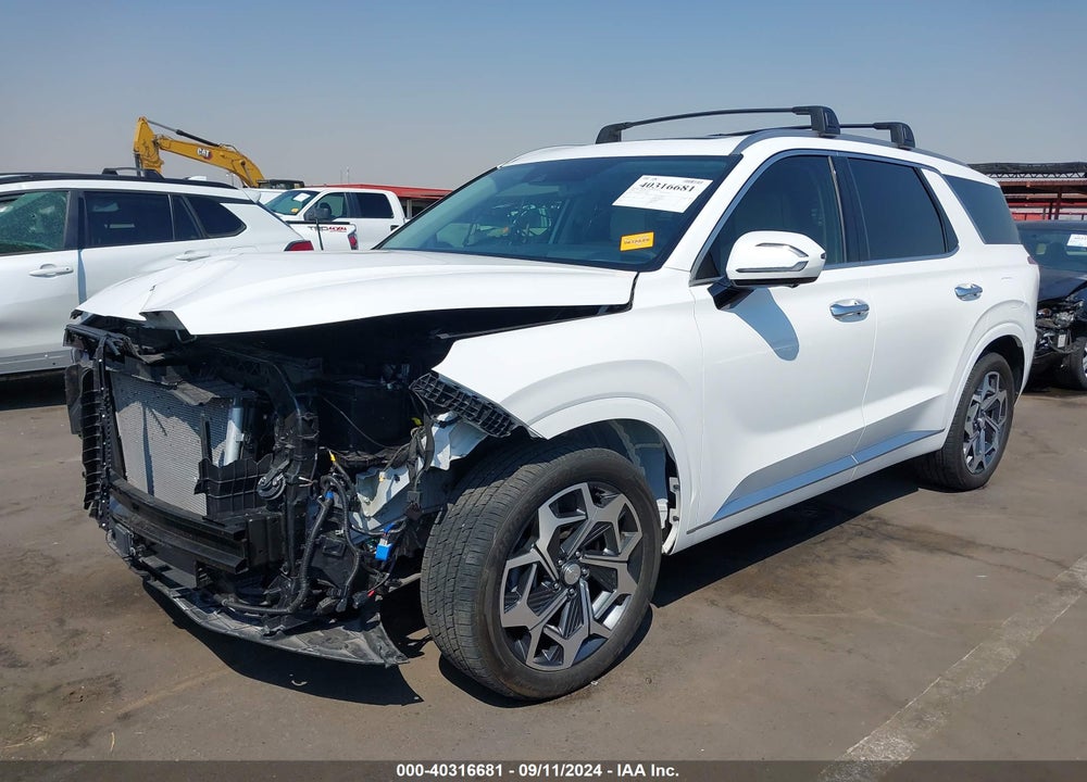 2021 HYUNDAI PALISADE CALLIGRAPHY VIN: KM8R7DHE3MU294580
