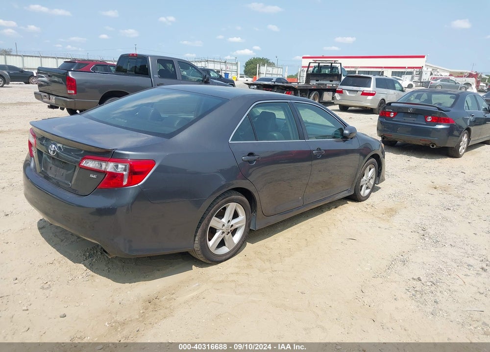 2012 TOYOTA CAMRY SE VIN: 4T1BF1FK6CU502638