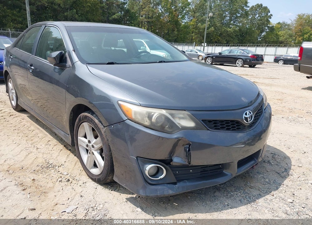 2012 TOYOTA CAMRY SE VIN: 4T1BF1FK6CU502638