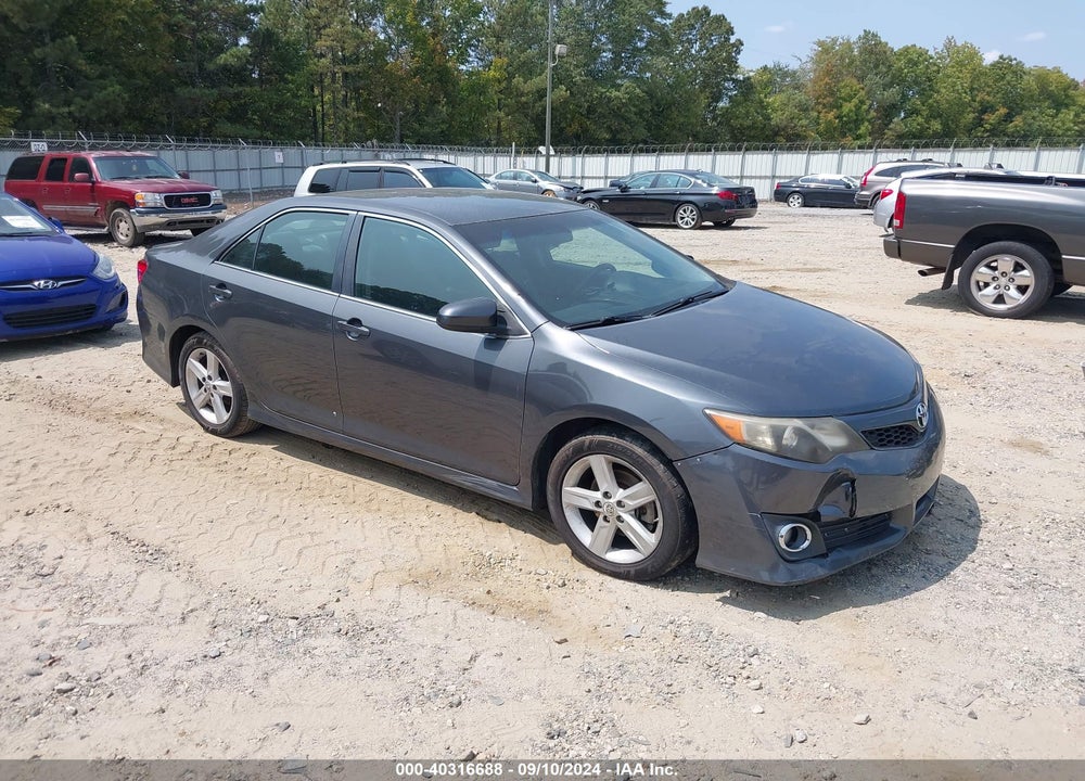 2012 TOYOTA CAMRY SE VIN: 4T1BF1FK6CU502638