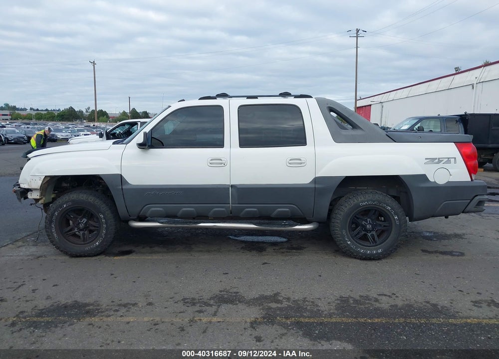 2004 CHEVROLET AVALANCHE 1500 VIN: 3GNEK12T34G190477