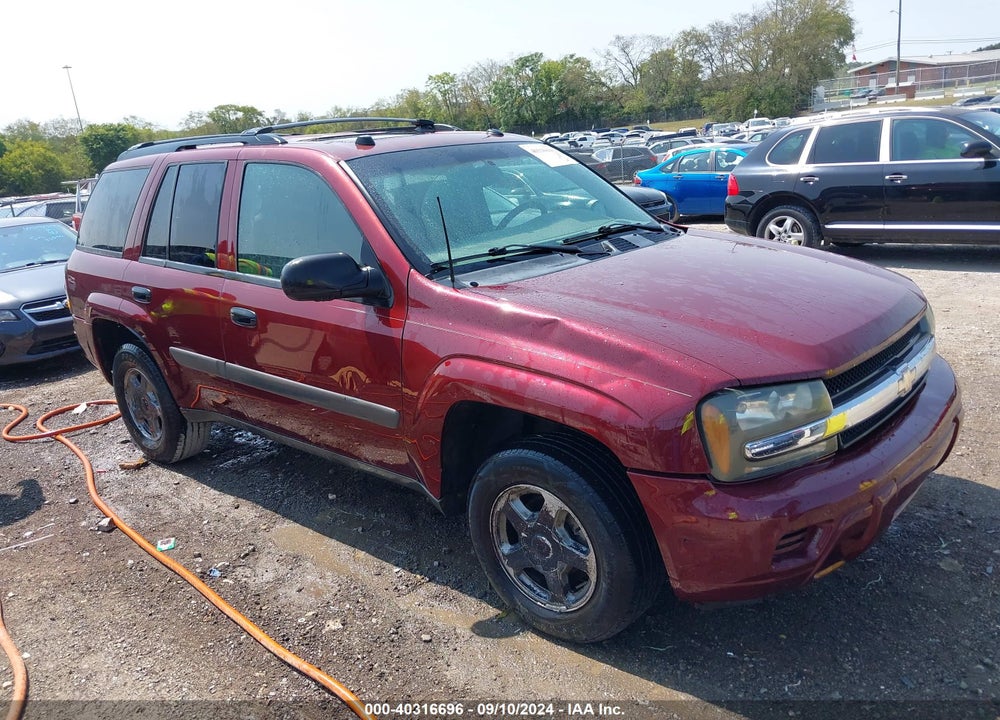 2005 CHEVROLET TRAILBLAZER LS VIN: 1GNDS13S252172869
