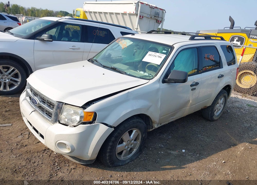 2010 FORD ESCAPE XLT VIN: 1FMCU0DG4AKC95386