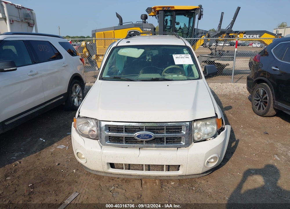 2010 FORD ESCAPE XLT VIN: 1FMCU0DG4AKC95386
