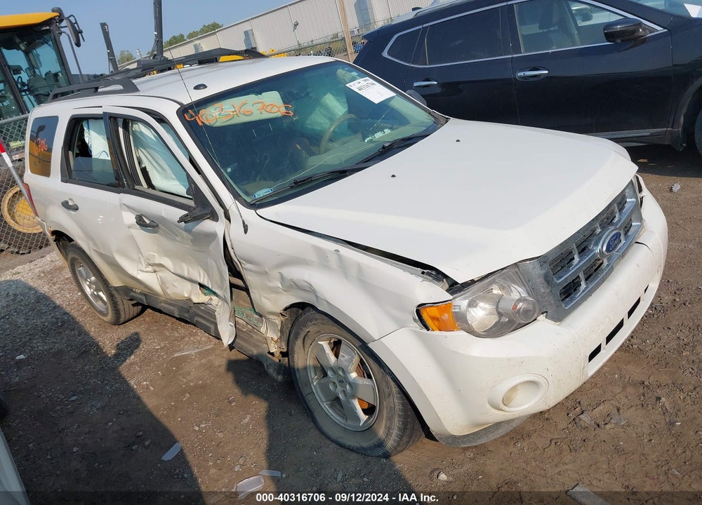 2010 FORD ESCAPE XLT VIN: 1FMCU0DG4AKC95386