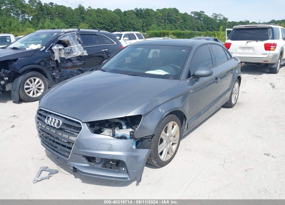 2016 AUDI A3 2.0T PREMIUM VIN: WAUB8GFF2G1074785