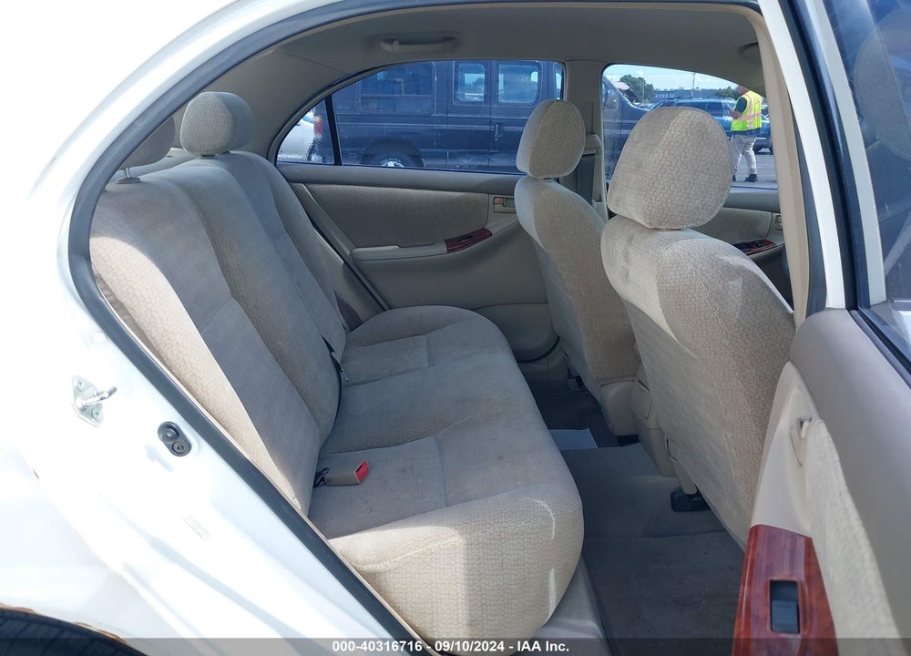 2003 TOYOTA COROLLA LE VIN: 2T1BR32E73C143028