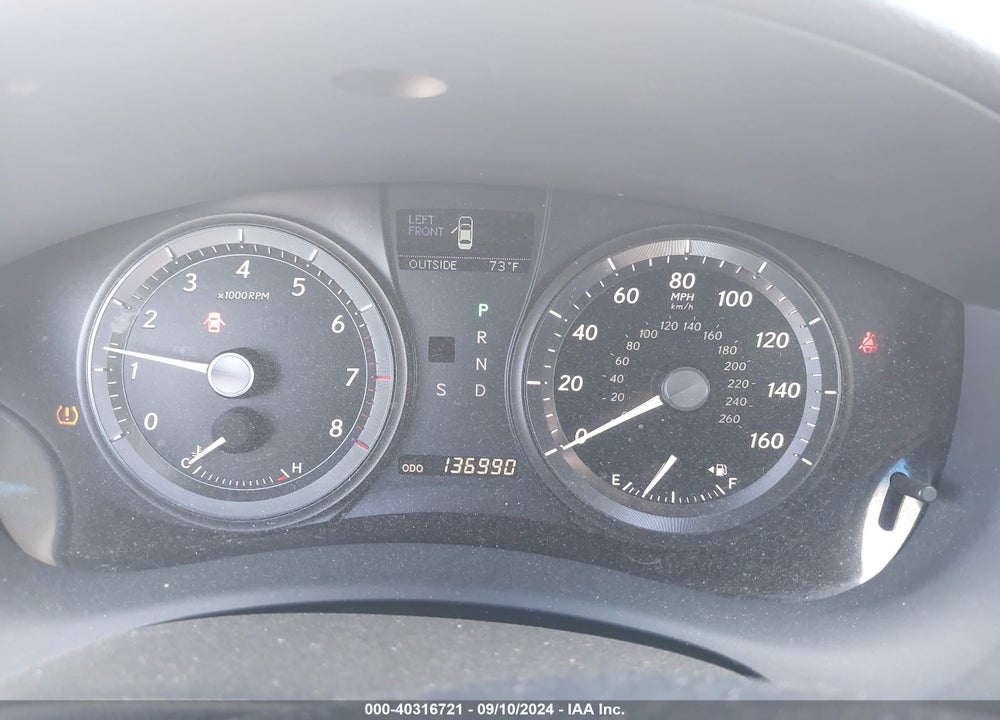 2009 LEXUS ES 350 VIN: JTHBJ46G692306301