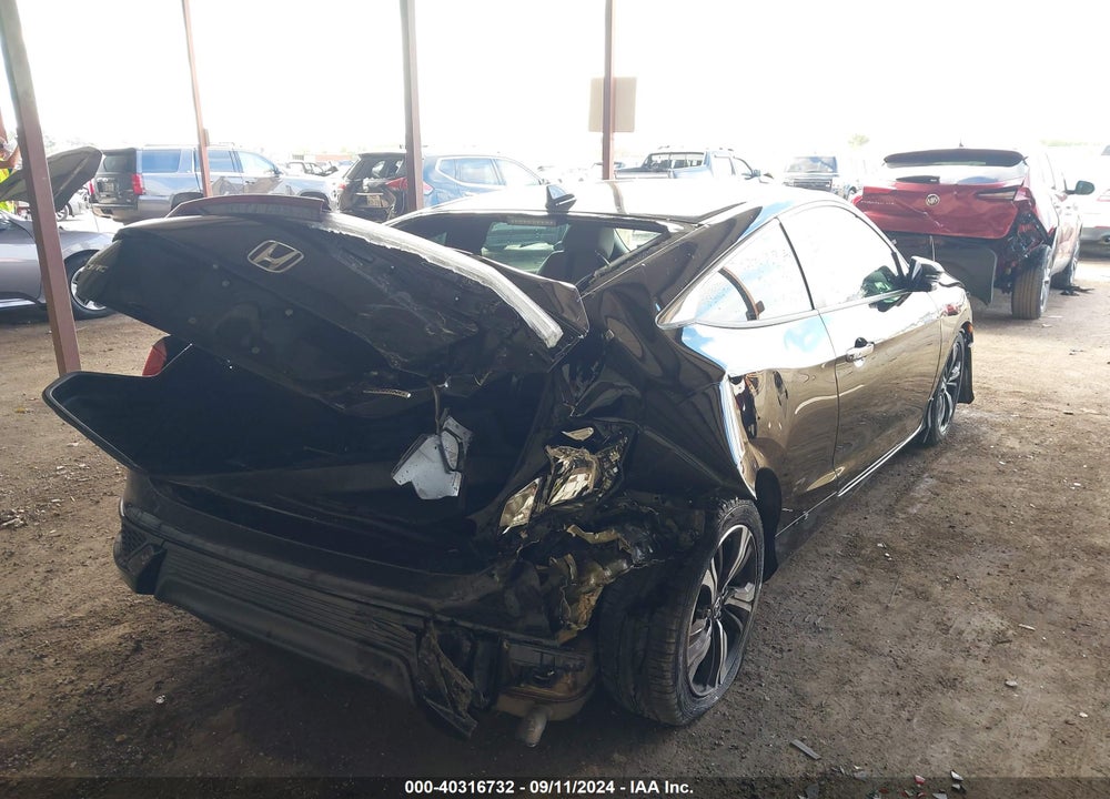 2017 HONDA CIVIC TOURING VIN: 2HGFC3B98HH351178