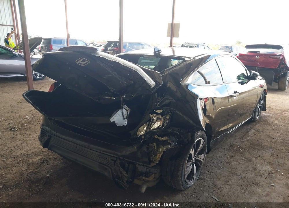 2017 HONDA CIVIC TOURING VIN: 2HGFC3B98HH351178