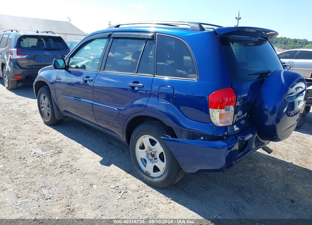 2003 TOYOTA RAV4 VIN: JTEHH20V030256626