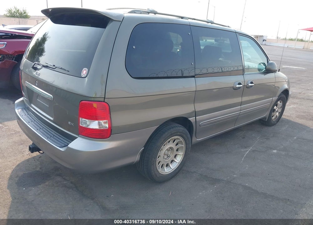 2005 KIA SEDONA EX/LX VIN: KNDUP132256619946
