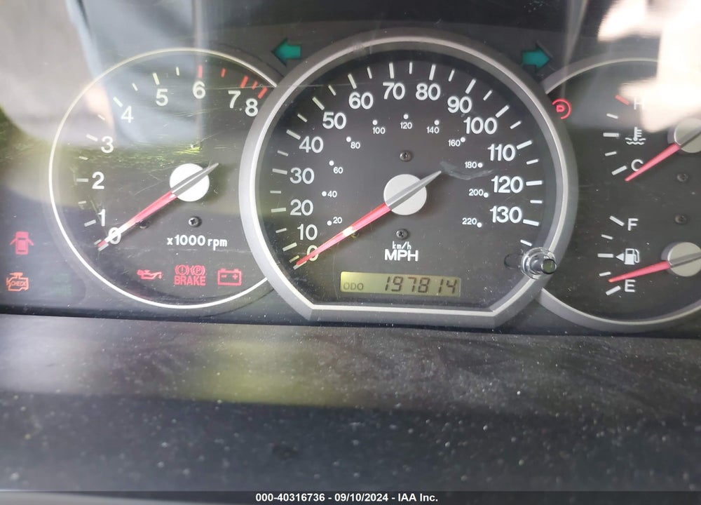 2005 KIA SEDONA EX/LX VIN: KNDUP132256619946