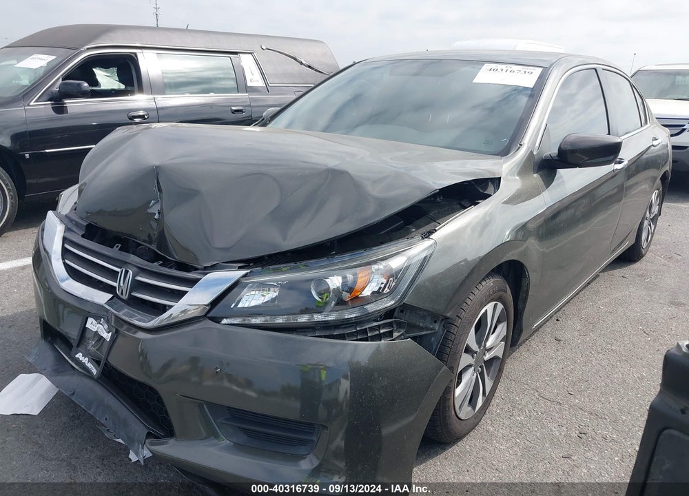 2013 HONDA ACCORD LX VIN: 1HGCR2F30DA139563