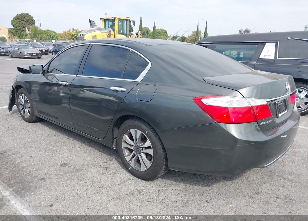 2013 HONDA ACCORD LX VIN: 1HGCR2F30DA139563