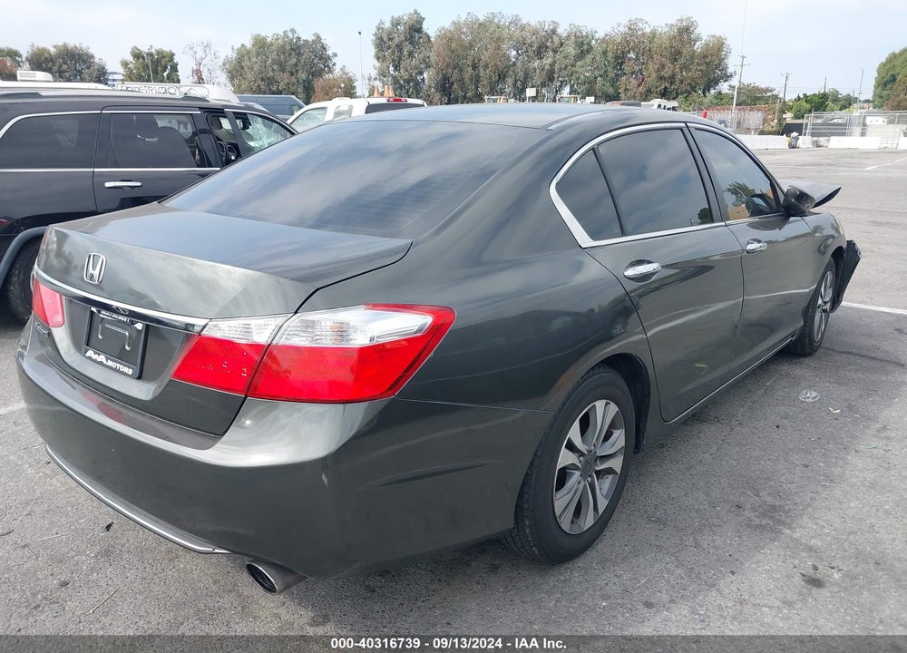2013 HONDA ACCORD LX VIN: 1HGCR2F30DA139563