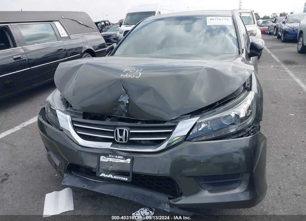 2013 HONDA ACCORD LX VIN: 1HGCR2F30DA139563