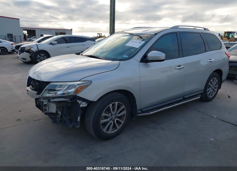 2015 NISSAN PATHFINDER S VIN: 5N1AR2MNXFC698681