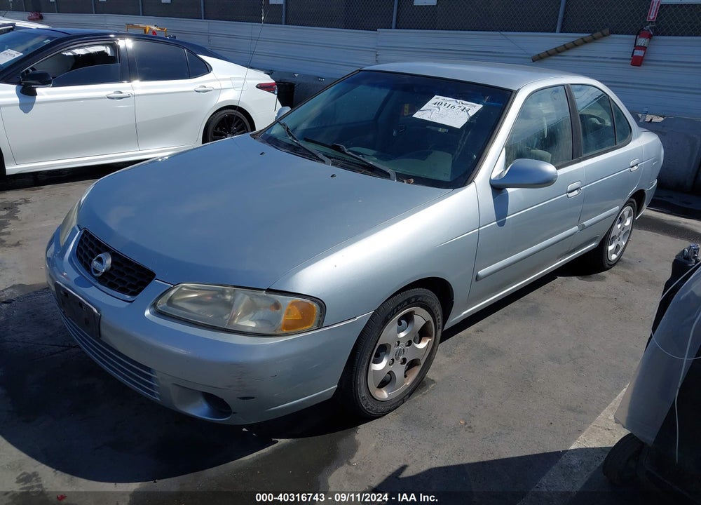 2003 NISSAN SENTRA GXE/XE VIN: 3N1CB51D13L702215