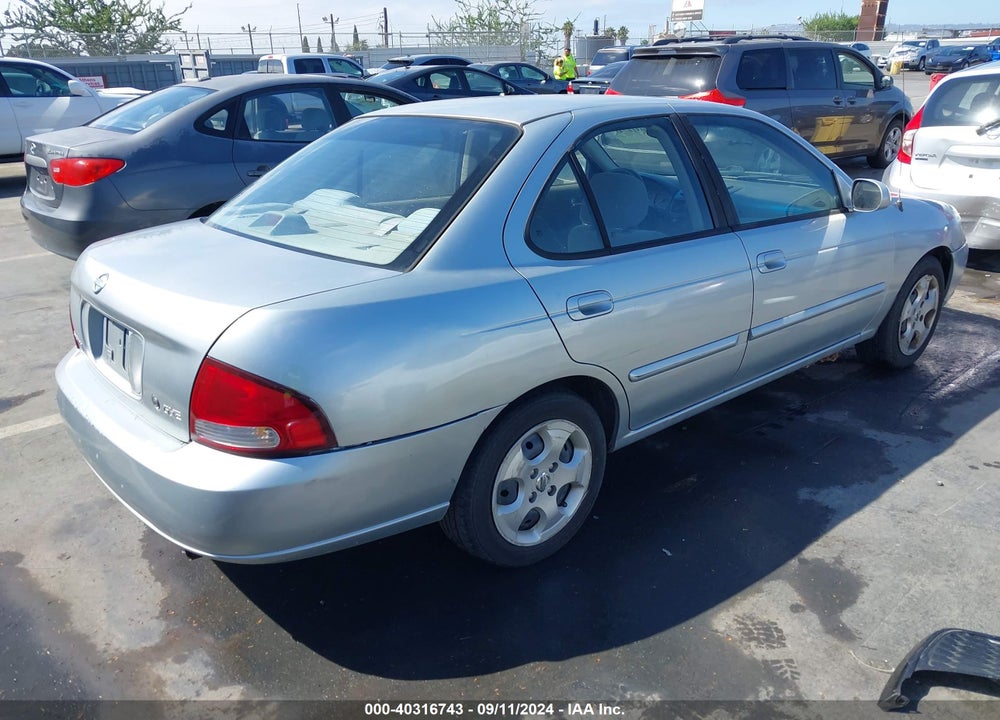 2003 NISSAN SENTRA GXE/XE VIN: 3N1CB51D13L702215