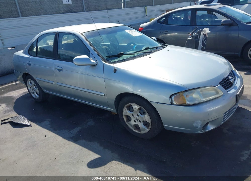 2003 NISSAN SENTRA GXE/XE VIN: 3N1CB51D13L702215