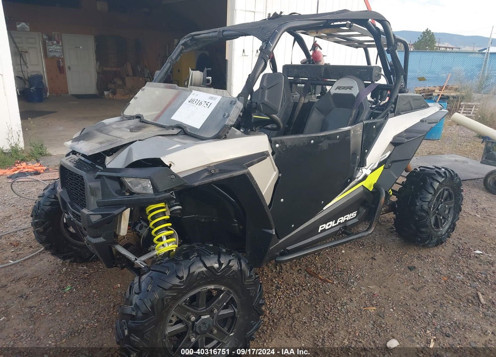 2015 POLARIS RZR XP 1000 EPS VIN: 4XAVDK991FB319791