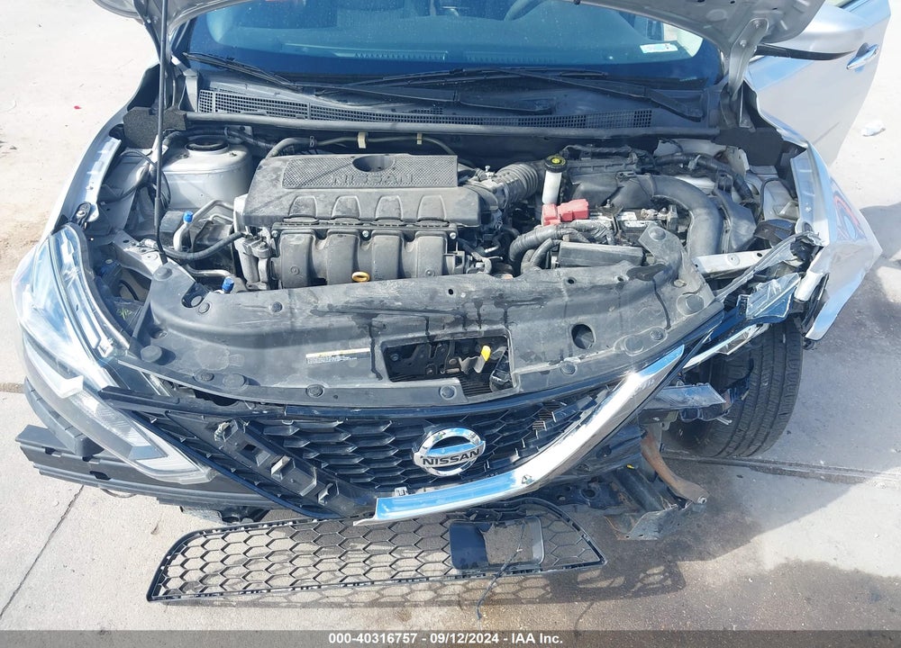 2019 NISSAN SENTRA SV VIN: 3N1AB7AP7KY371400