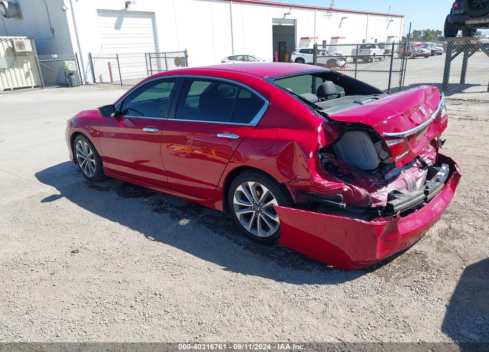 2017 HONDA ACCORD SPORT VIN: 1HGCR2F53HA084016