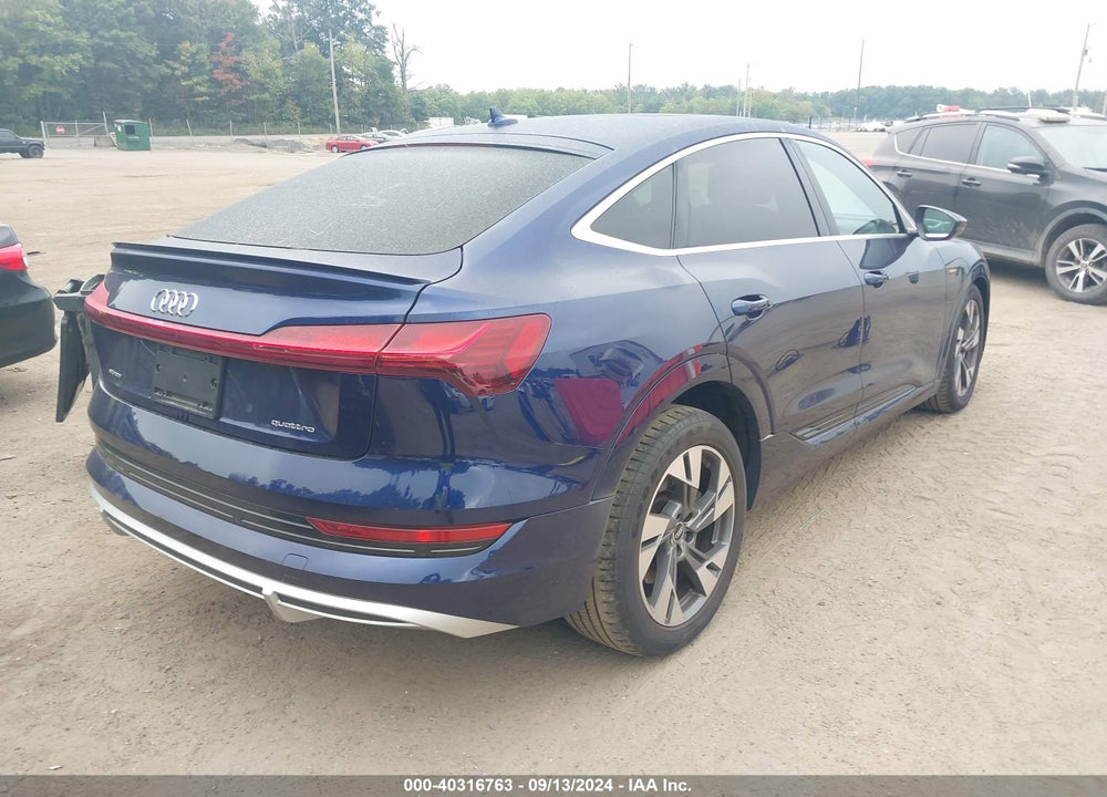 2021 AUDI E-TRON SPORTBACK PREMIUM QUATTRO VIN: WA11AAGE4MB010186