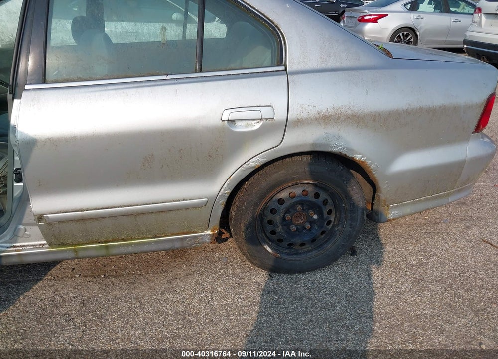 2002 MITSUBISHI GALANT ES/LS VIN: 4A3AA46G62E019510