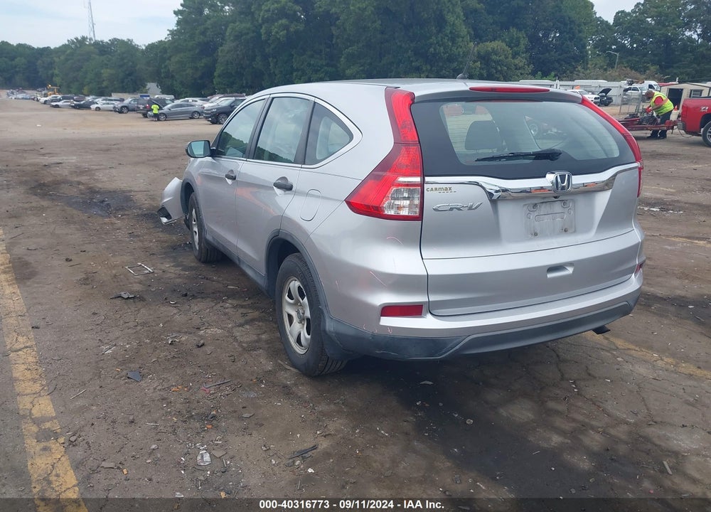 2016 HONDA CR-V LX VIN: 2HKRM3H30GH543843