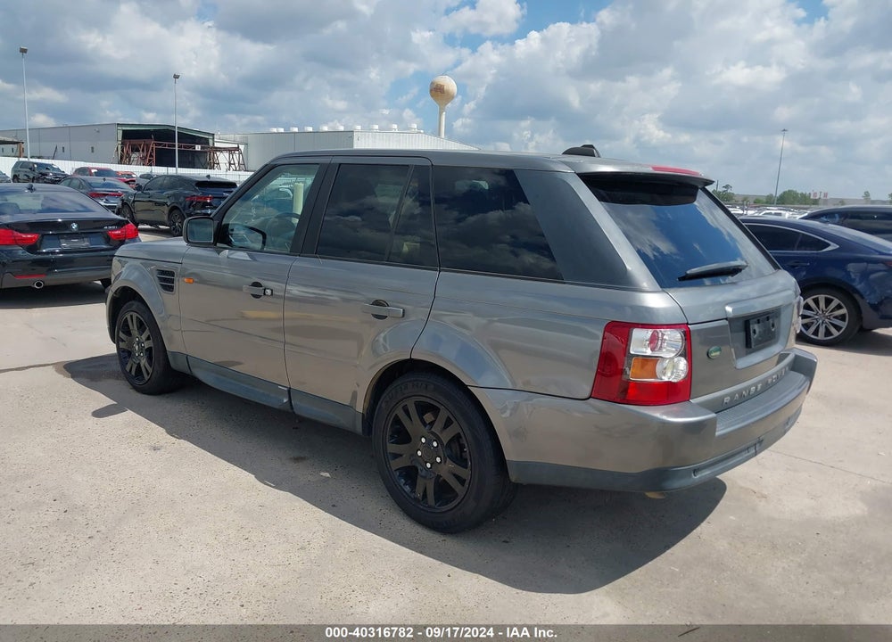 2007 LAND ROVER RANGE ROVER SPORT HSE VIN: SALSK25417A991118