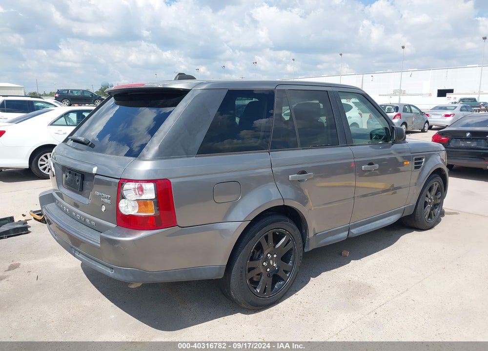 2007 LAND ROVER RANGE ROVER SPORT HSE VIN: SALSK25417A991118