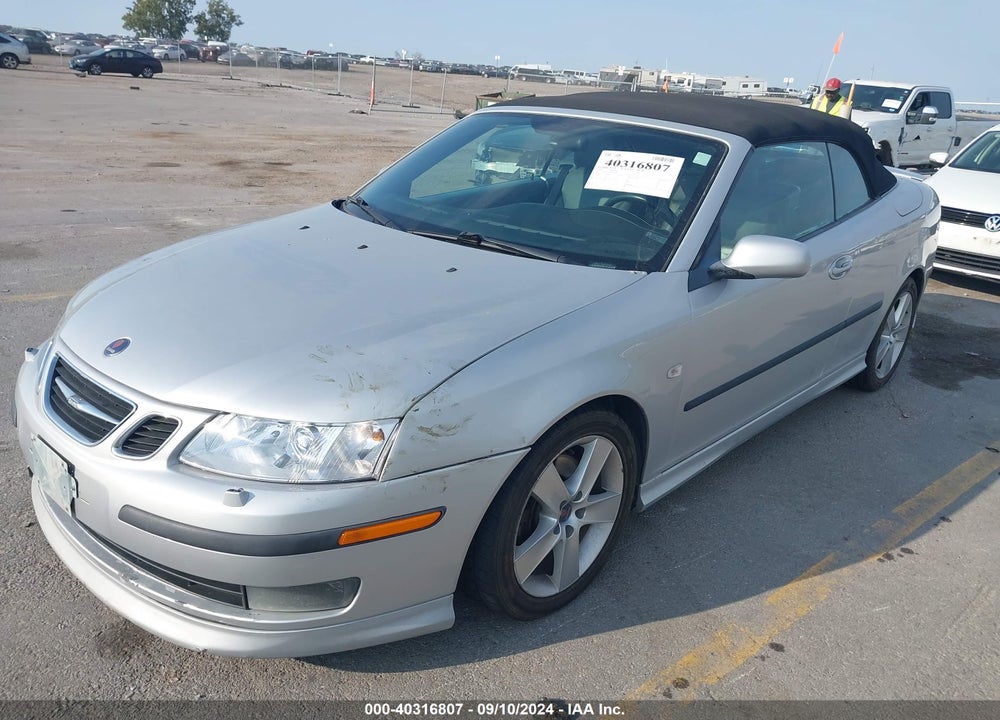 2007 SAAB 9-3 AERO VIN: YS3FH71U376103460