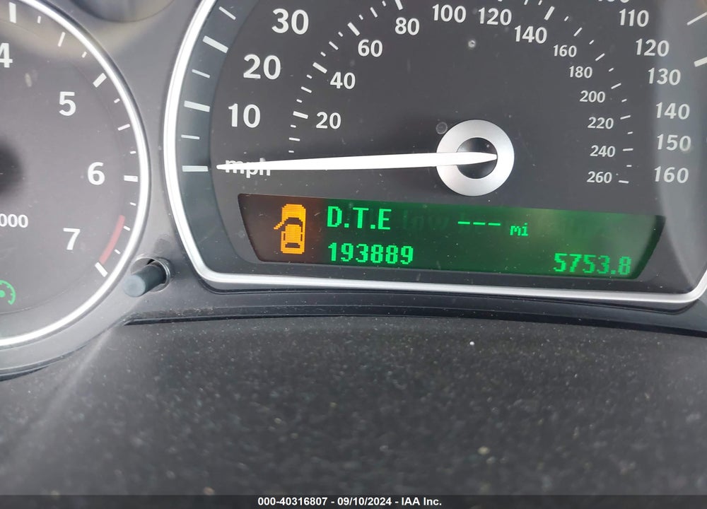 2007 SAAB 9-3 AERO VIN: YS3FH71U376103460