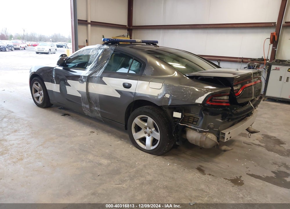 2019 DODGE CHARGER POLICE RWD VIN: 2C3CDXAG9KH533098
