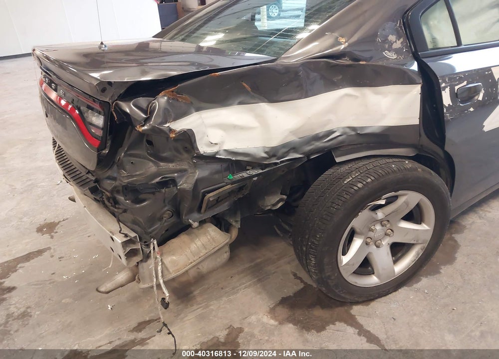 2019 DODGE CHARGER POLICE RWD VIN: 2C3CDXAG9KH533098