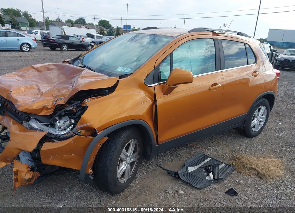 2017 CHEVROLET TRAX LT VIN: 3GNCJLSBXHL157874