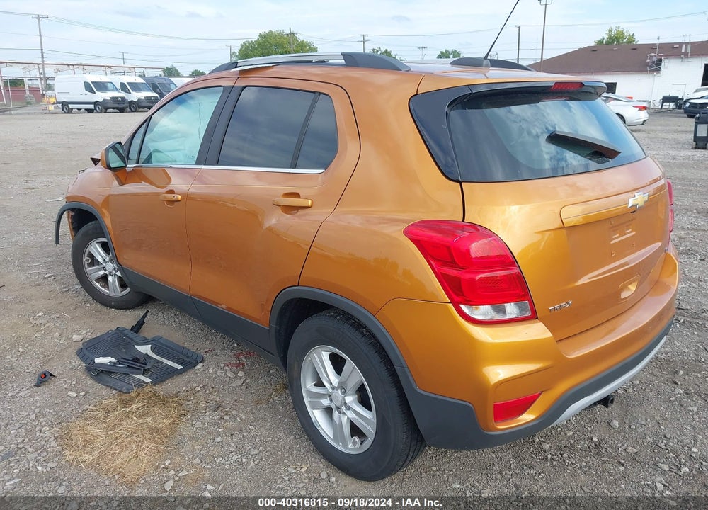 2017 CHEVROLET TRAX LT VIN: 3GNCJLSBXHL157874