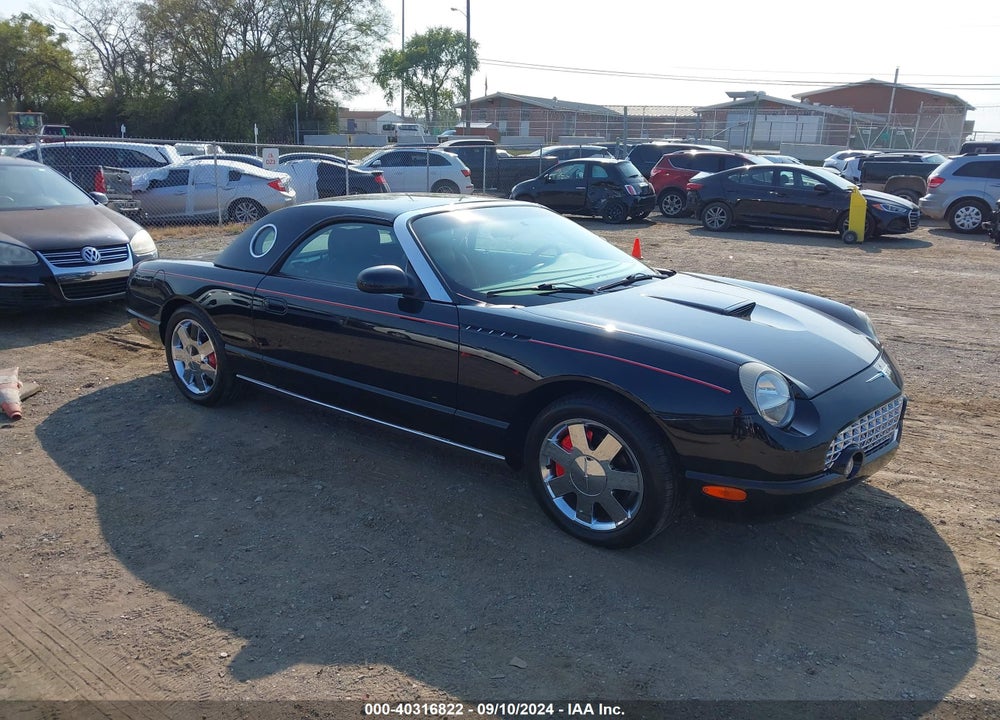 2002 FORD THUNDERBIRD VIN: 1FAHP60A52Y102611