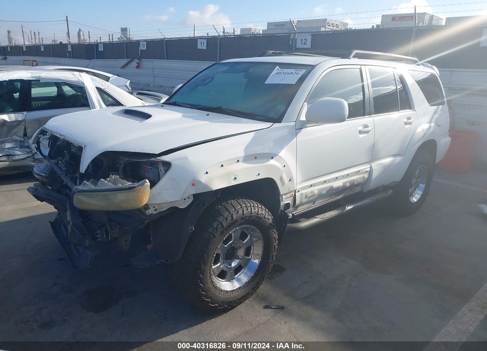 2007 TOYOTA 4RUNNER SPORT V8 VIN: JTEBT14R278041428