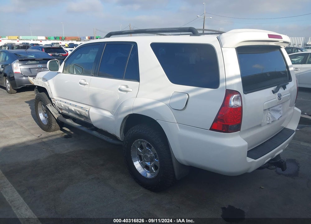 2007 TOYOTA 4RUNNER SPORT V8 VIN: JTEBT14R278041428