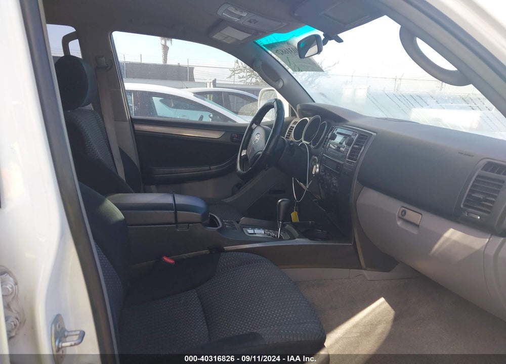 2007 TOYOTA 4RUNNER SPORT V8 VIN: JTEBT14R278041428