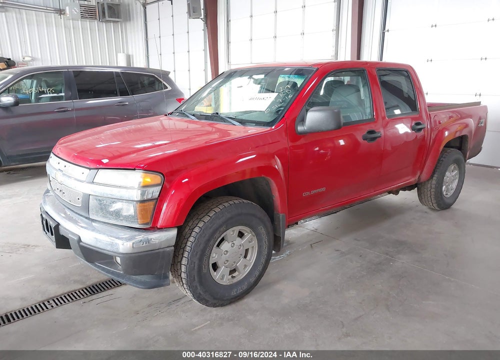 2005 CHEVROLET COLORADO LS VIN: 1GCDT136958118877